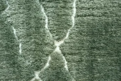 Ragolle Webteppich grünweiß