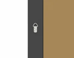 Rahmenspiegel mit Facette silberfarben