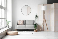 Rahmenspiegel schwarz