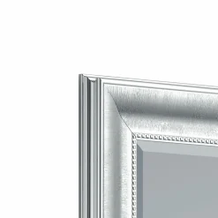 Rahmenspiegel silberfarben