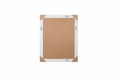 Rahmenspiegel silberfarben