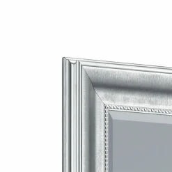 Rahmenspiegel silberfarben