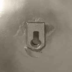 Rahmenspiegel silberfarben