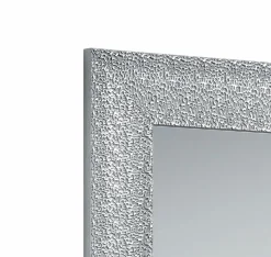 Rahmenspiegel silberfarben