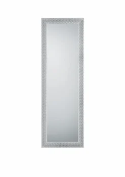 Rahmenspiegel silberfarben