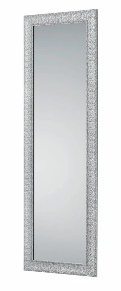Rahmenspiegel silberfarben