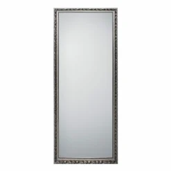 Rahmenspiegel silberfarben