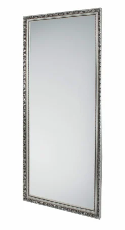 Rahmenspiegel silberfarben