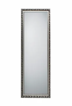 Rahmenspiegel silberfarben