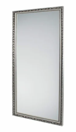Rahmenspiegel silberfarben