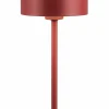 Reality Leuchten LED - Akku - Tischleuchte 1flg rot