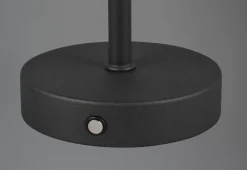 Reality Leuchten LED - Akku - Tischleuchte 1flg schwarz