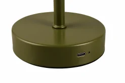 Reality Leuchten LED - Akku - Tischleuchte 1flg grün