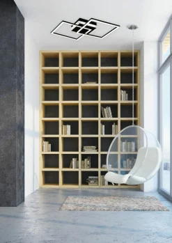 Reality Leuchten LED - Deckenleuchte 1flg schwarz