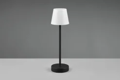Reality Leuchten LED -Akku Tischleuchte schwarz