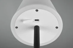 Reality Leuchten LED -Akku Tischleuchte schwarz