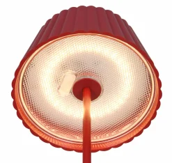 Reality Leuchten LED-Akku-Stehleuchte 1flg rot