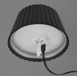 Reality Leuchten LED-Akku-Stehleuchte 1flg schwarz