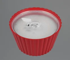 Reality Leuchten LED-Akku-Tischleuchte 1flg rot