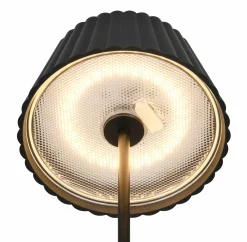 Reality Leuchten LED-Akku-Tischleuchte 1flg schwarz