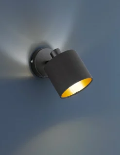 Reality Leuchten Strahler 1flg schwarz