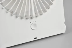 Reality Leuchten Tisch-Ventilator weiß