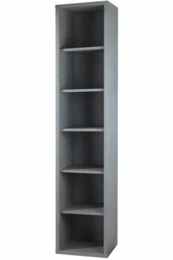 Regal schmal grau