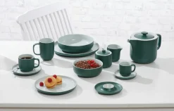 Ritzenhoff & Breker Espressountertasse 10,5cm grünweiß