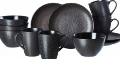 Ritzenhoff & Breker Frühstücksgeschirr 12tlg. schwarz