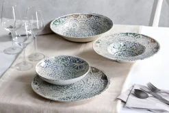 Ritzenhoff & Breker Gourmetteller 28cm beigeblaugrün