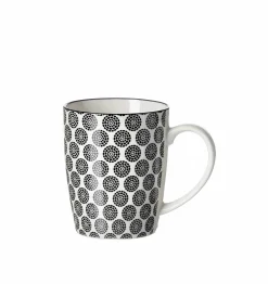 Ritzenhoff & Breker Kaffeebecher 350ml weißschwarz