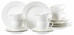 Ritzenhoff & Breker Kaffeegeschirr 18tlg. weiß