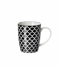 Ritzenhoff & Breker Kaffeebecher 350ml weißschwarz