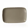 Ritzenhoff & Breker Platte eckig 24x15,5cm graubraun