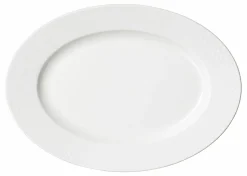 Ritzenhoff & Breker Platte oval 25x17,5cm weiß