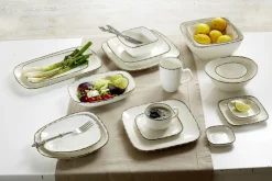 Ritzenhoff & Breker Schale oval 11,5x10,5cm beigebraun