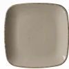 Ritzenhoff & Breker Speiseteller eckig 27cm graubraun