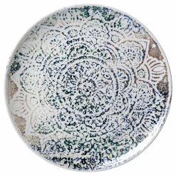 Ritzenhoff & Breker Speiseteller 26cm beigeblaugrün