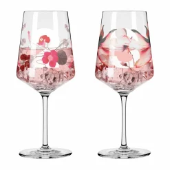 Ritzenhoff Cristal 2er Aperitifglas 544ml pinkweiß