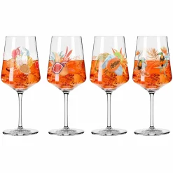 Ritzenhoff Cristal 4er Aperitifglas 544ml orange