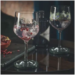 Ritzenhoff Cristal 2er Ginglas 710ml schwarzgrünviolett