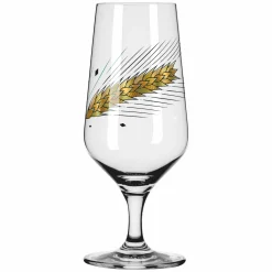 Ritzenhoff Cristal 2er Pilsglas 370ml goldfarbenschwarzgrün