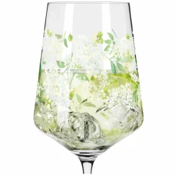 Ritzenhoff Cristal Hugoglas 544ml weißgrün