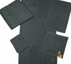 Ross Walk-Frottier-Duschtuch grau