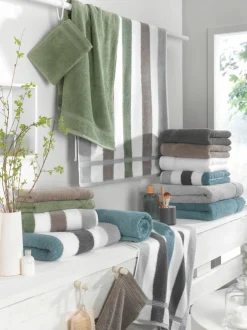 Ross Walkfrottier-Handtuch grün