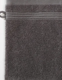 Ross Walkfrottier-Waschhandschuh grau