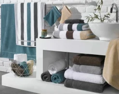 Ross Walkfrottier-Waschhandschuh braunbeige