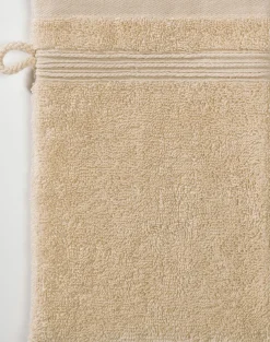 Ross Walkfrottier-Waschhandschuh braunbeige