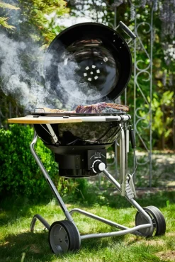 Rösle Holzkohle-Kugelgrill schwarz