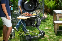 Rösle Holzkohle-Kugelgrill schwarz